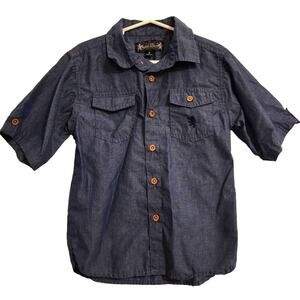 English Laundry Kids Short Sleeve Dress Shirt Boys 6